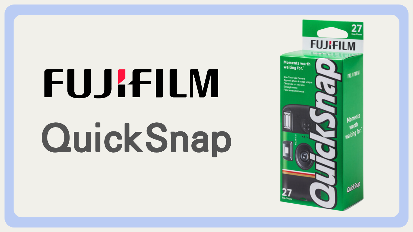 Fujifilm QuickSnap Flash Disposable Camera