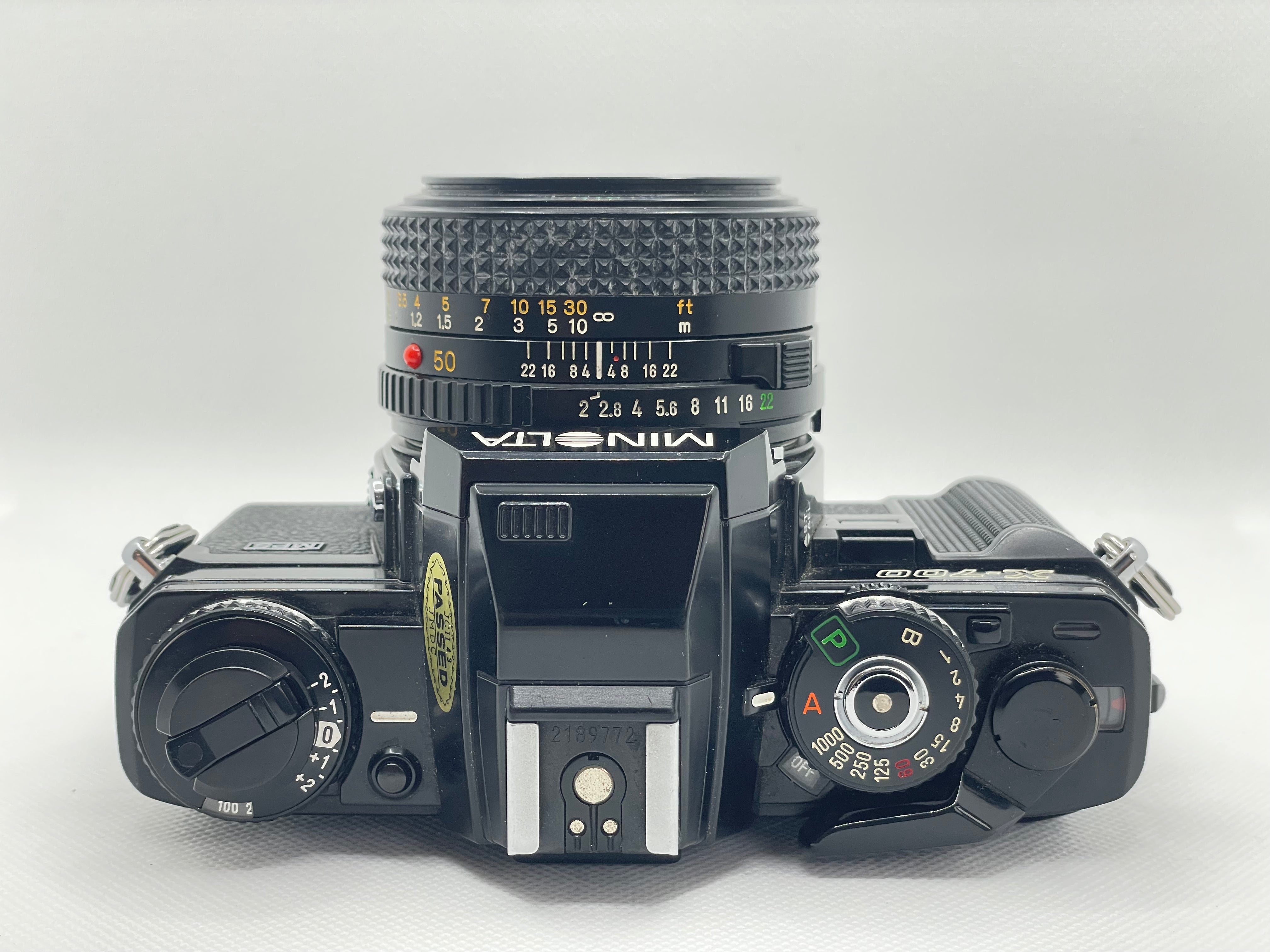 Minolta X-700 50mm 2