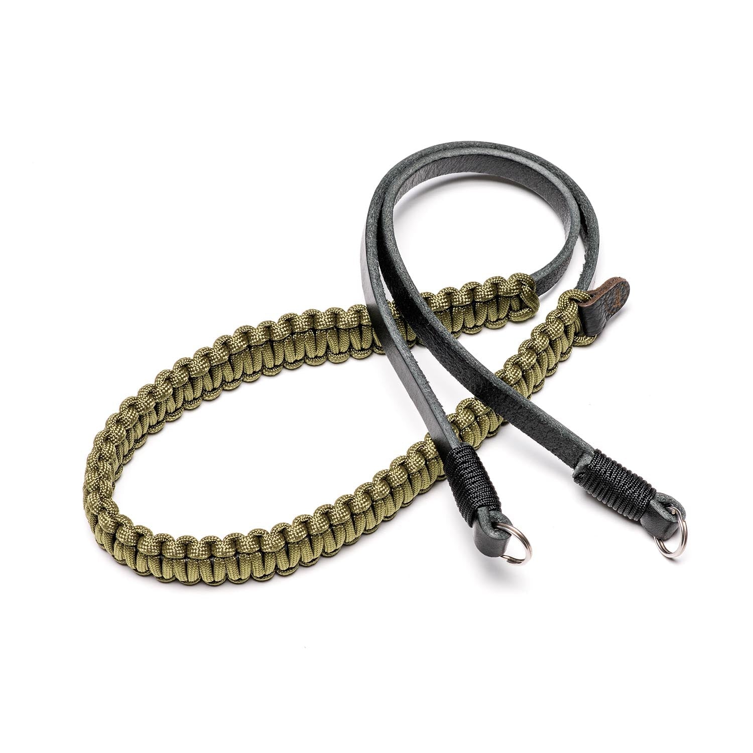 Leica Paracord Strap Black/Olive