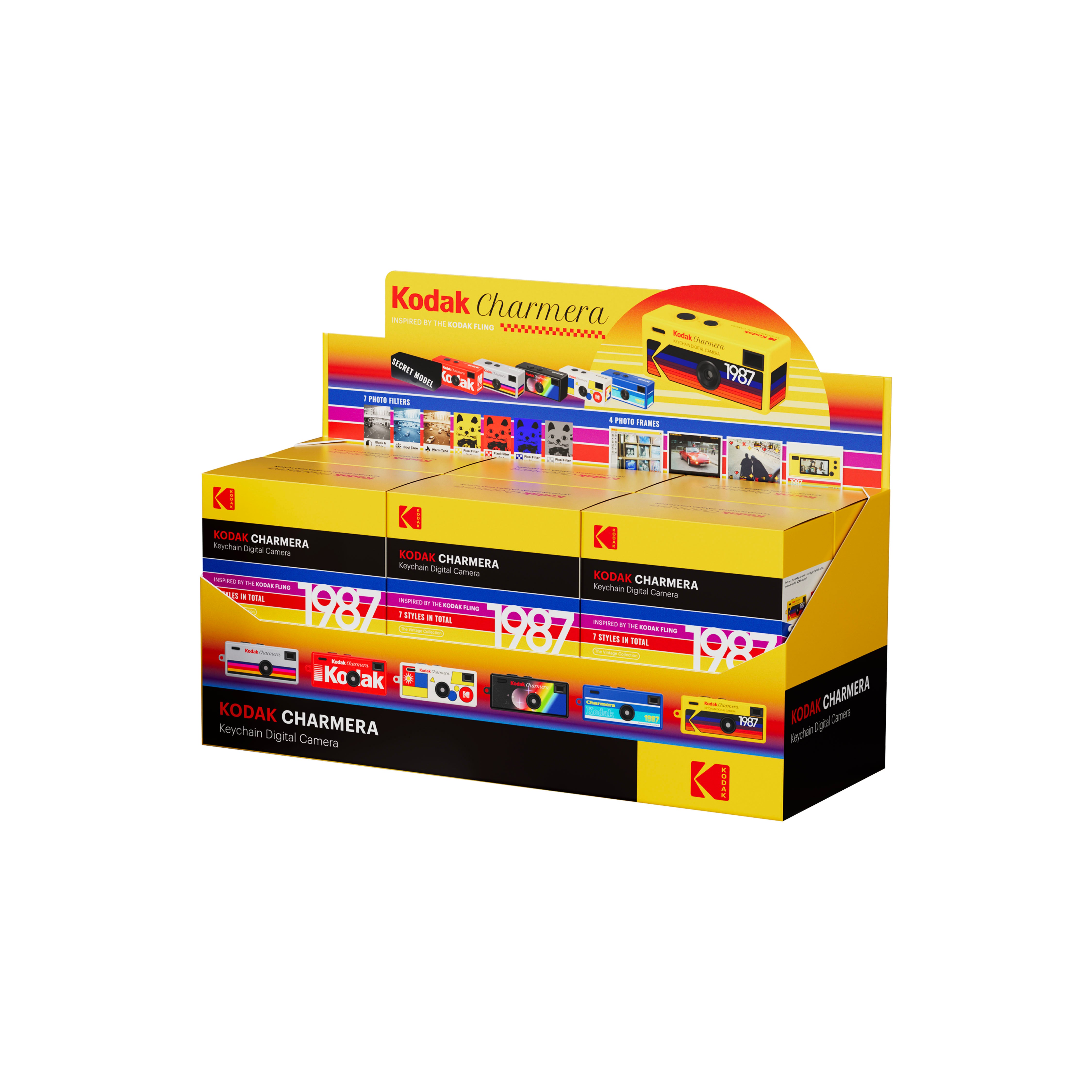 [Pre Order ]Kodak Charmera Key Chain Digital ( Ramdom Color )