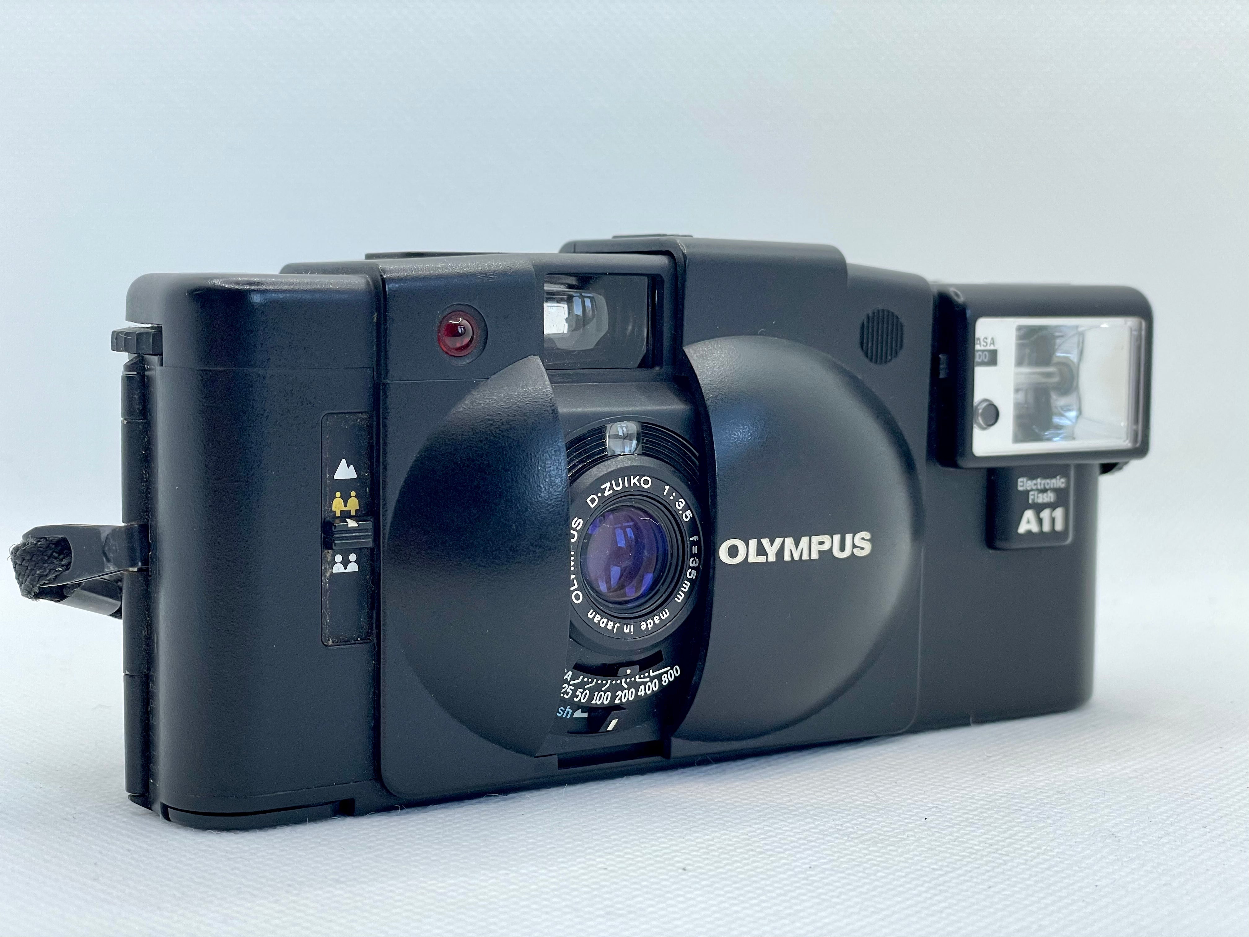 Olympus XA2 with Flash