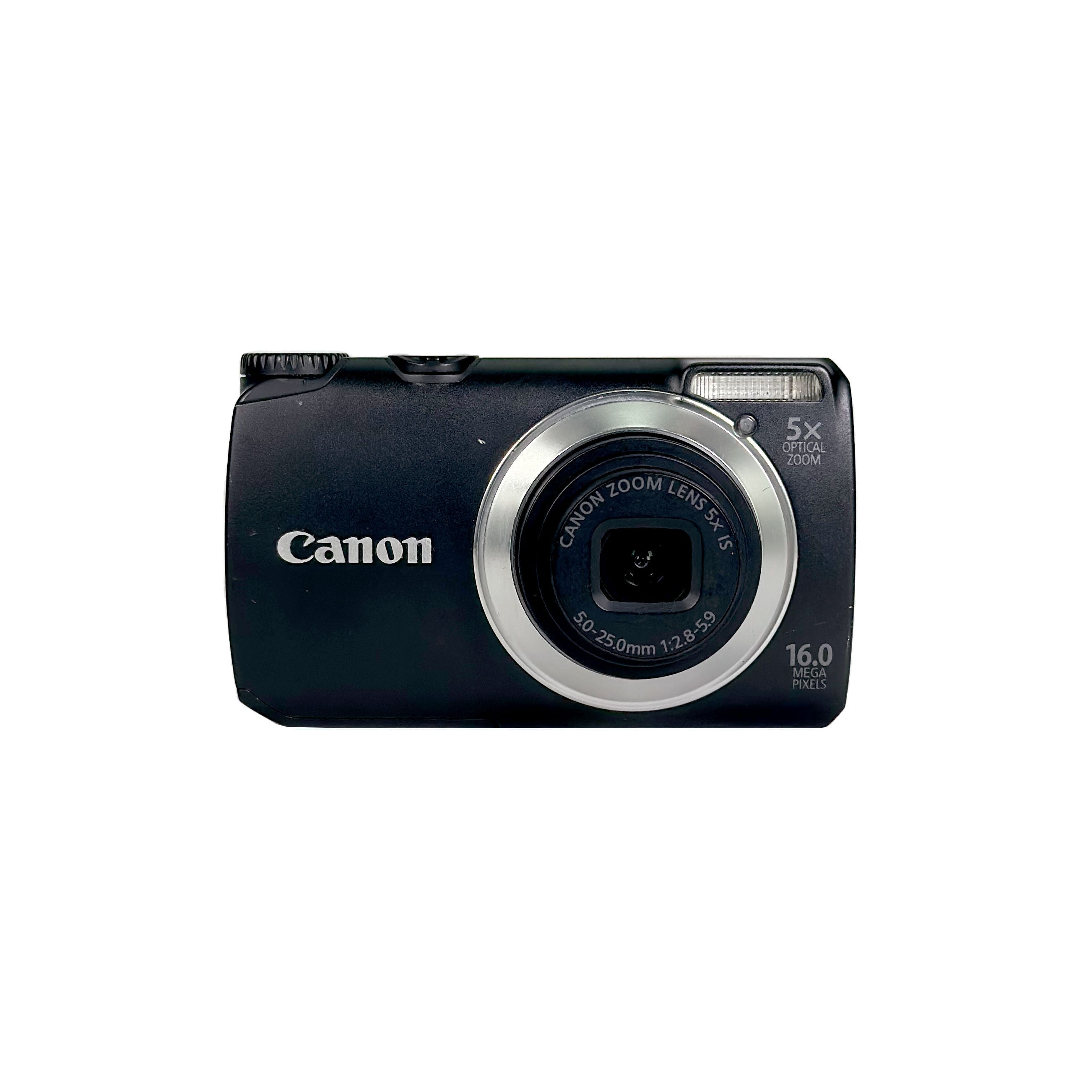 Canon PowerShot A3350 IS (black), front view