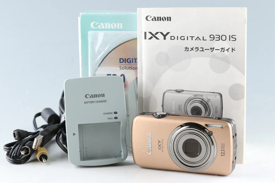 Canon IXY 930 IS Digital Camera With Box
