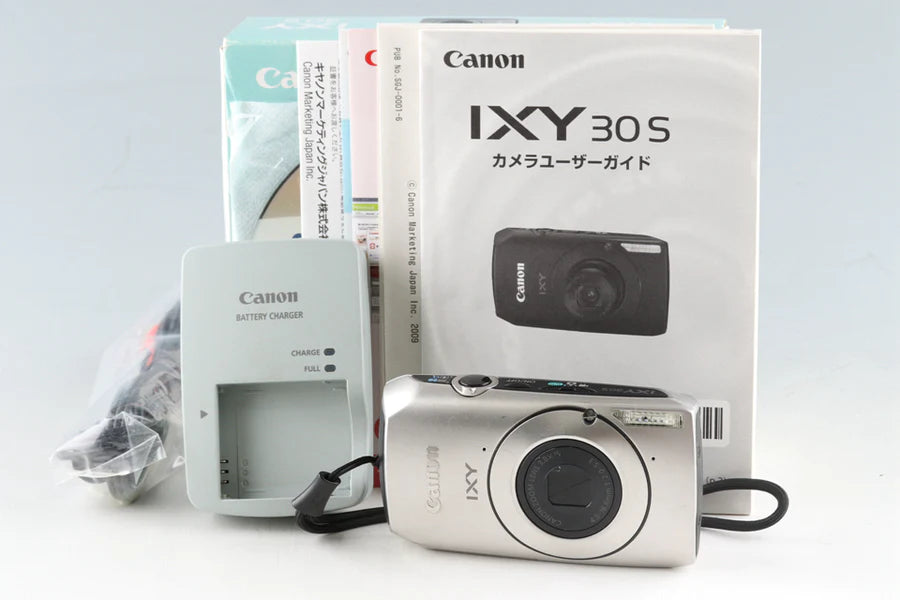 Canon IXY 30S Digital Camera With Box – Imageplayground