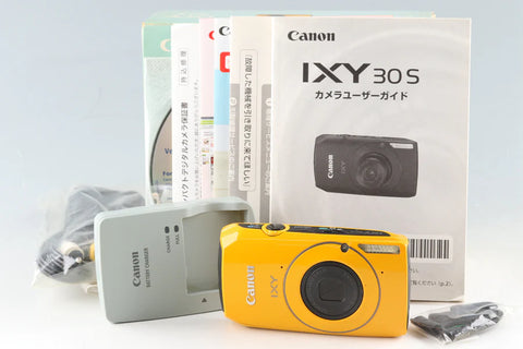 Canon IXY 30S Digital Camera With Box – Imageplayground