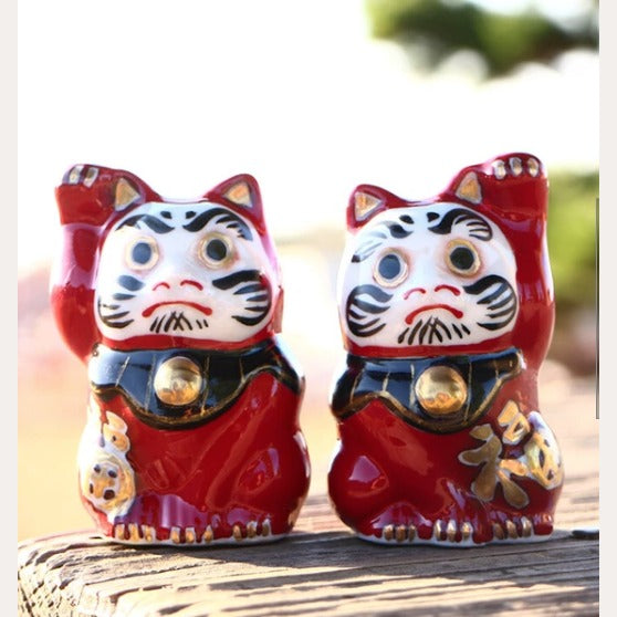 Animal Ornament Beckon Cat - Left Hand