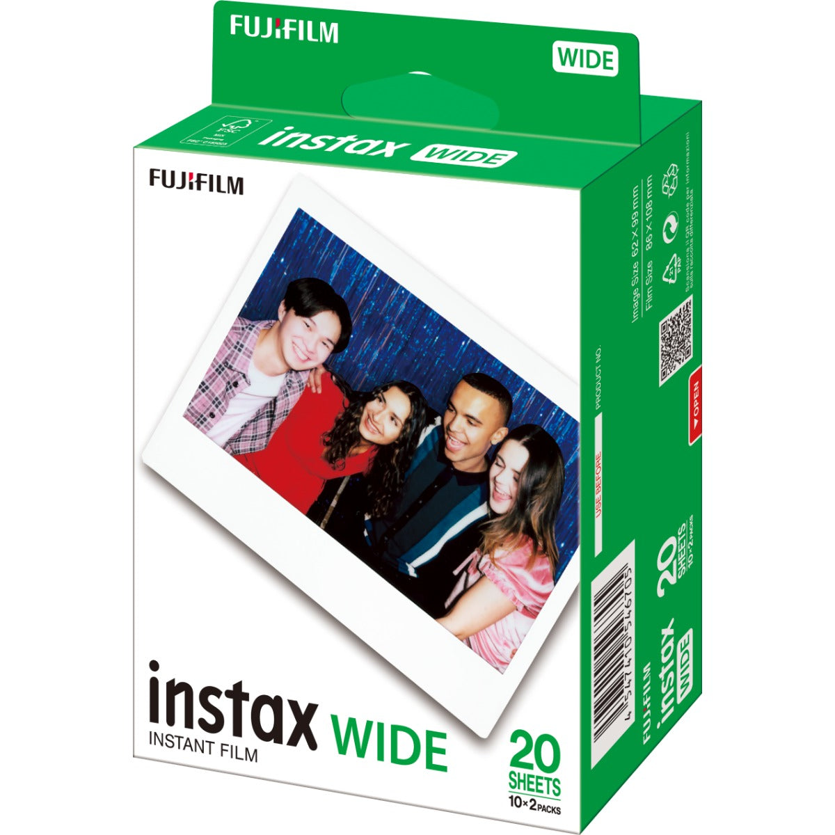 Fujifilm instax wide film 20 pcs
