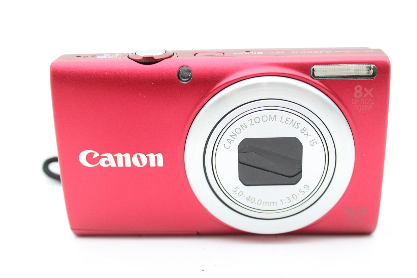 Canon PowerShot A4000 IS Red 側面