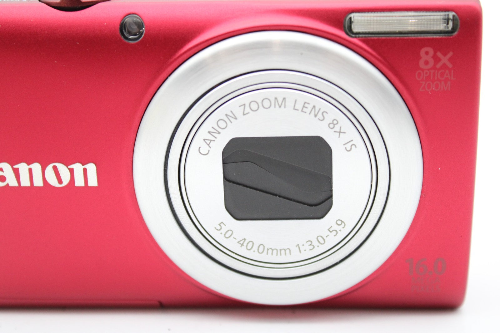 Canon PowerShot A4000 IS Red 正面
