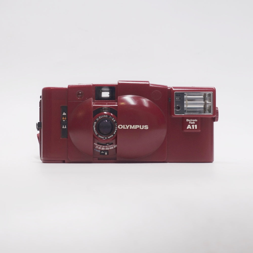 olympus xa2 red