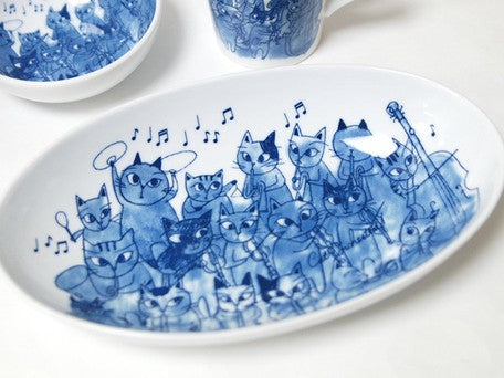 Cat Orchestra Plate