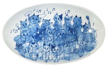 Cat Orchestra Plate