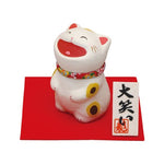 Ornament Chigiri Japanese Paper Big laugh Cat Ornament C