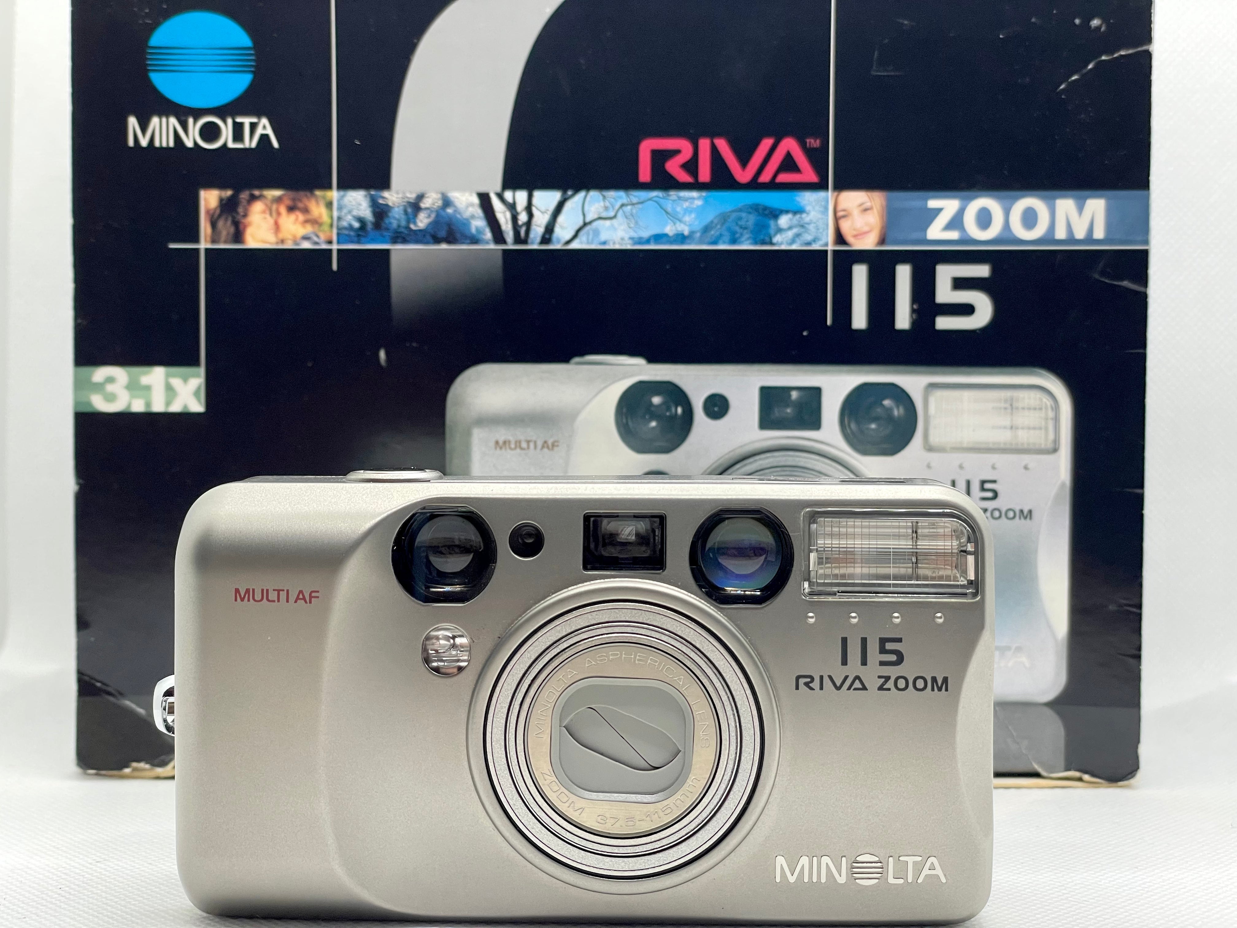 Minolta Riva Zoom 115 With Box