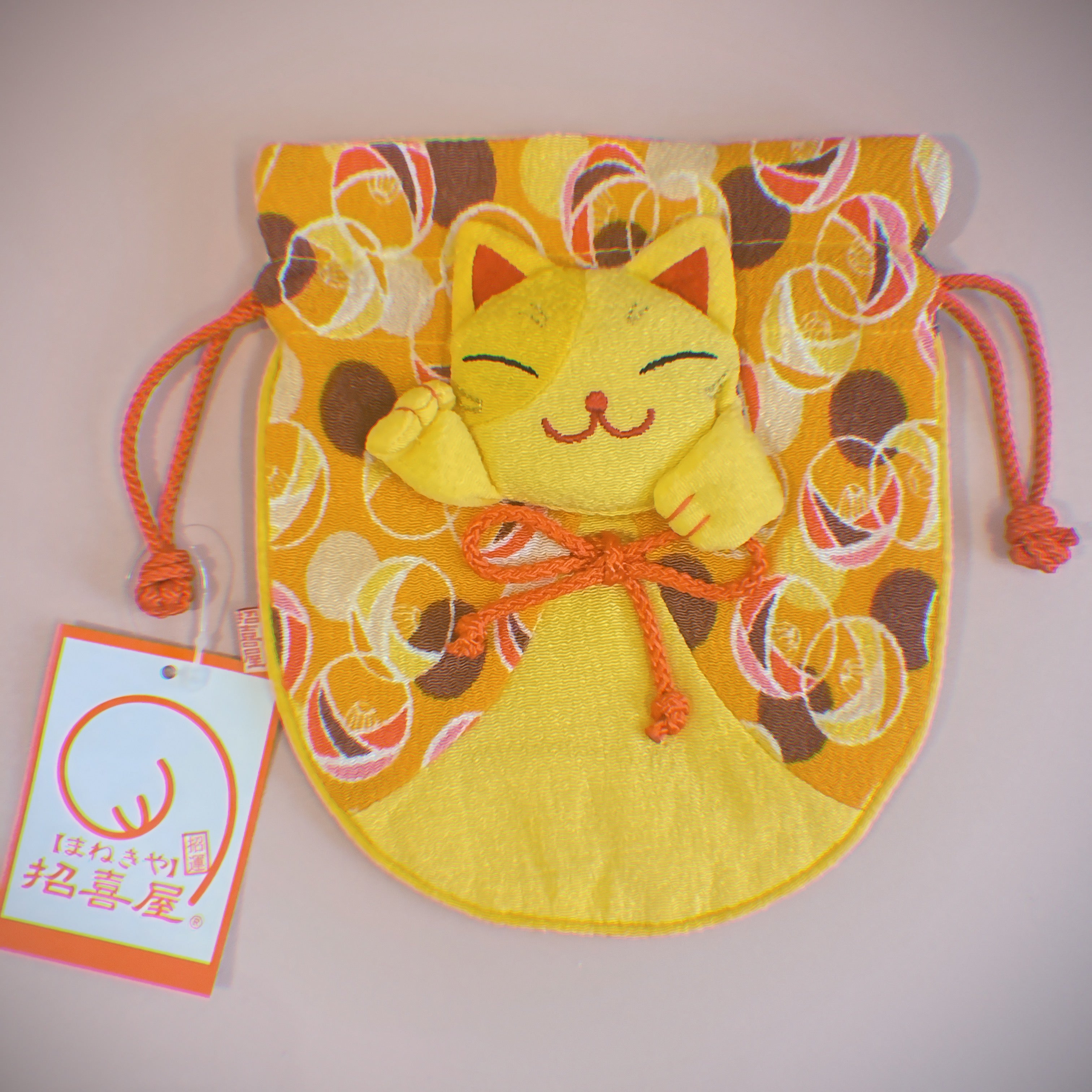 Beckoning cat Series Pouch