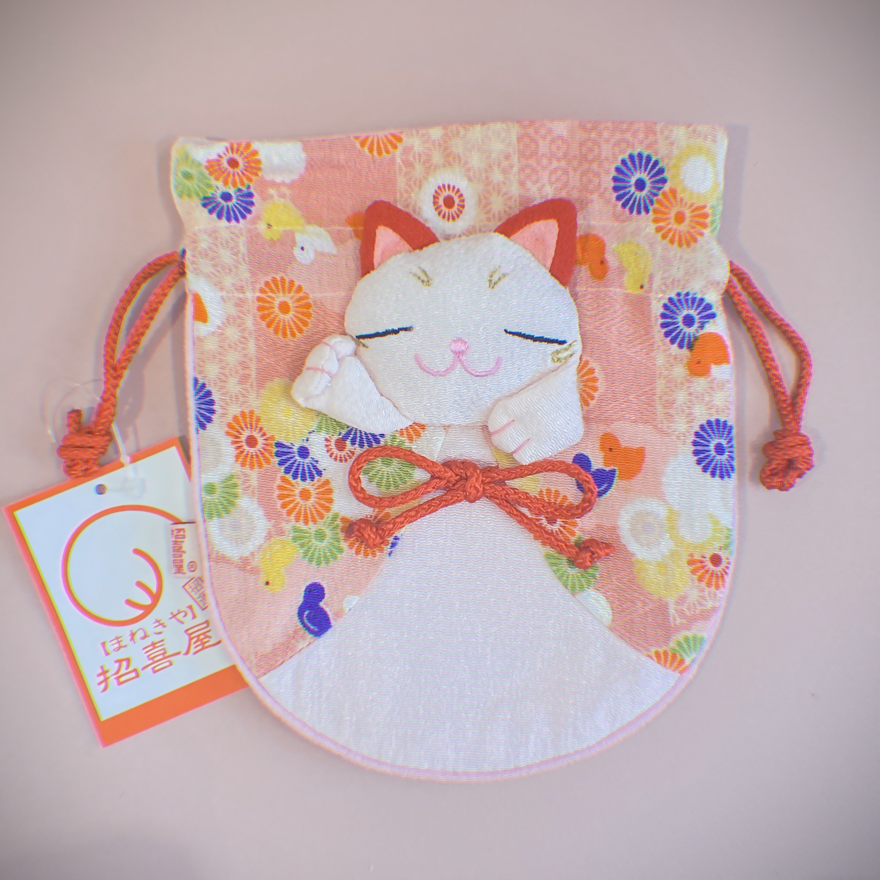 Beckoning cat Series Pouch