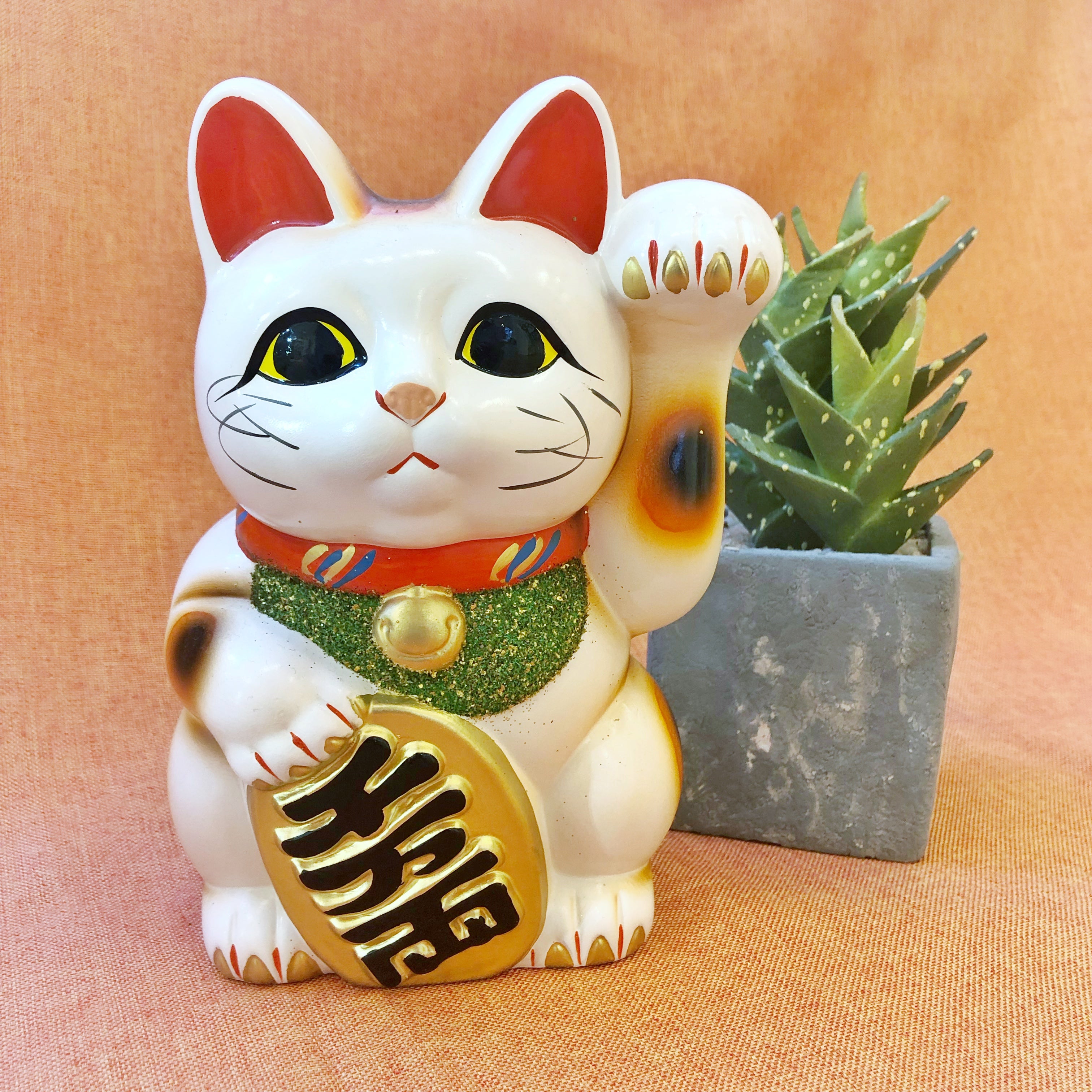 "Tokoname ware" Koban Cat