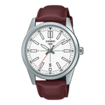 卡西歐模擬皮革錶帶 (MTP-VD02L)