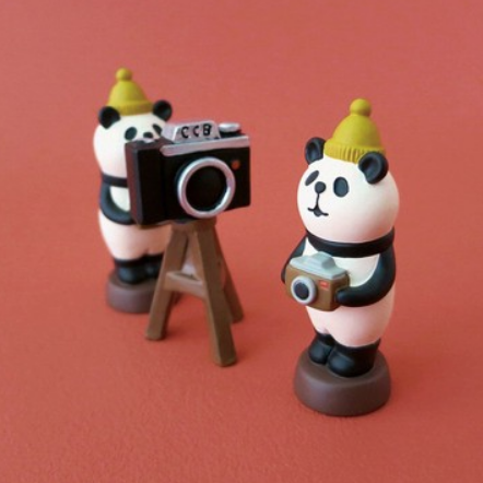 Panda Camera Deco