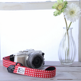 Mi-na  Camera Strap Akane Lattice