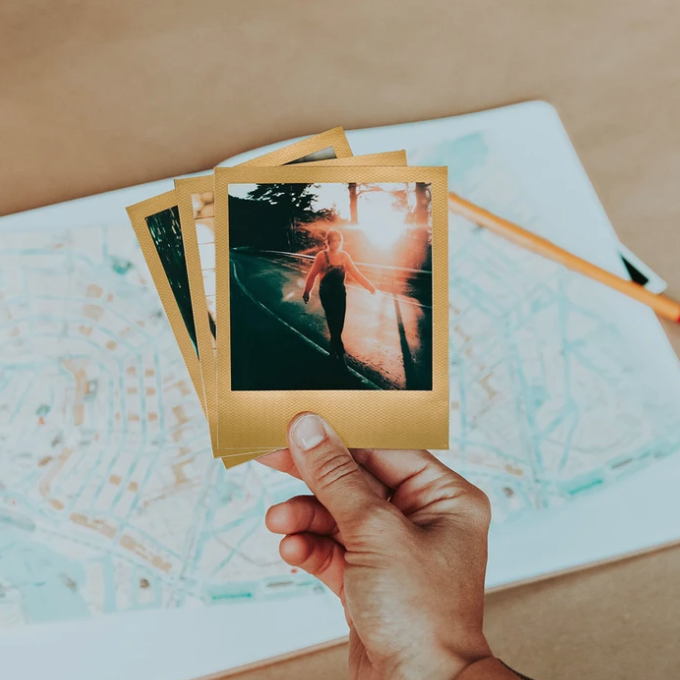 Polaroid I-Type Color Film Golden Moments Edition Double Pack