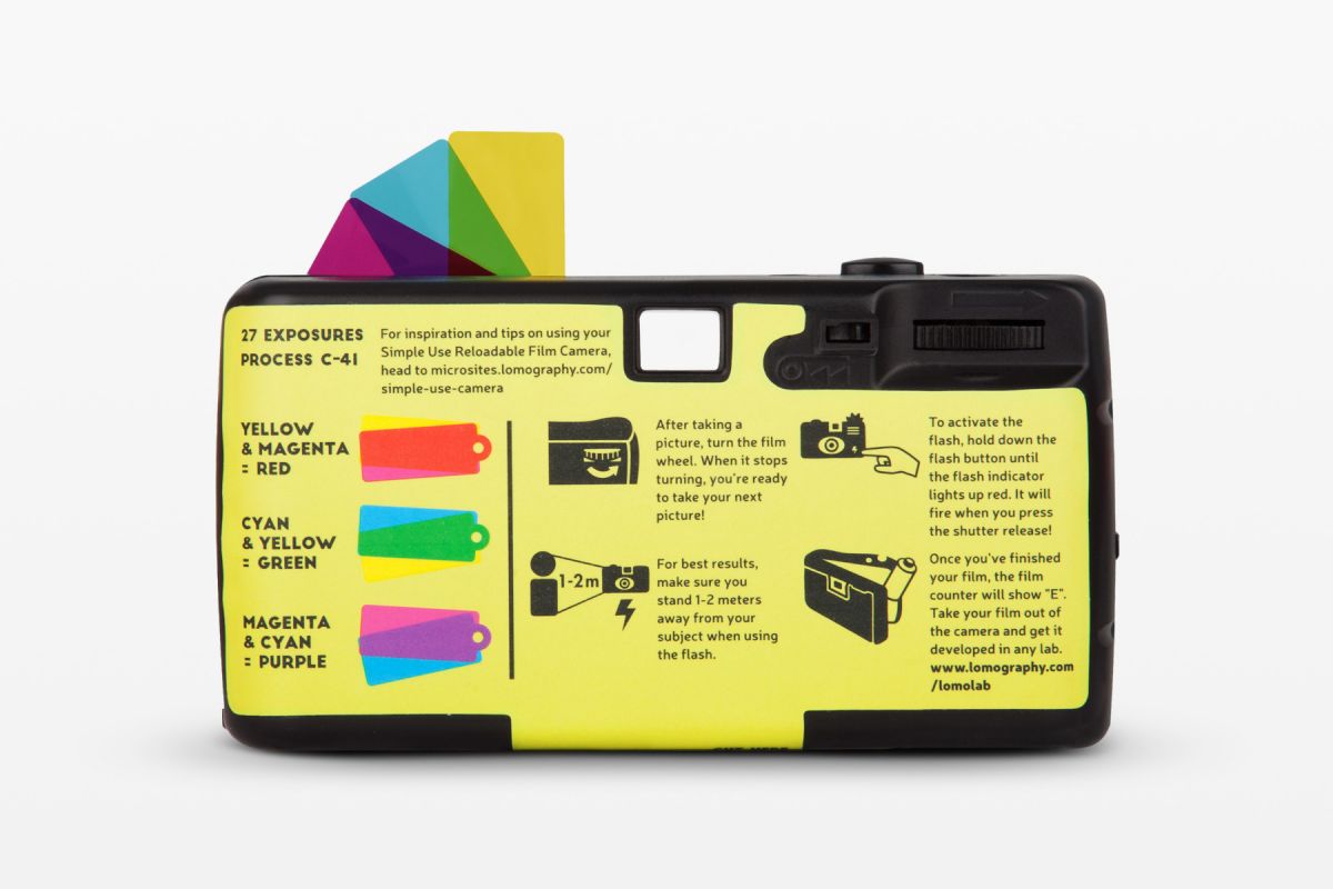 Lomography Simple Use Reusable Film Camera LomoChrome Metropolis
